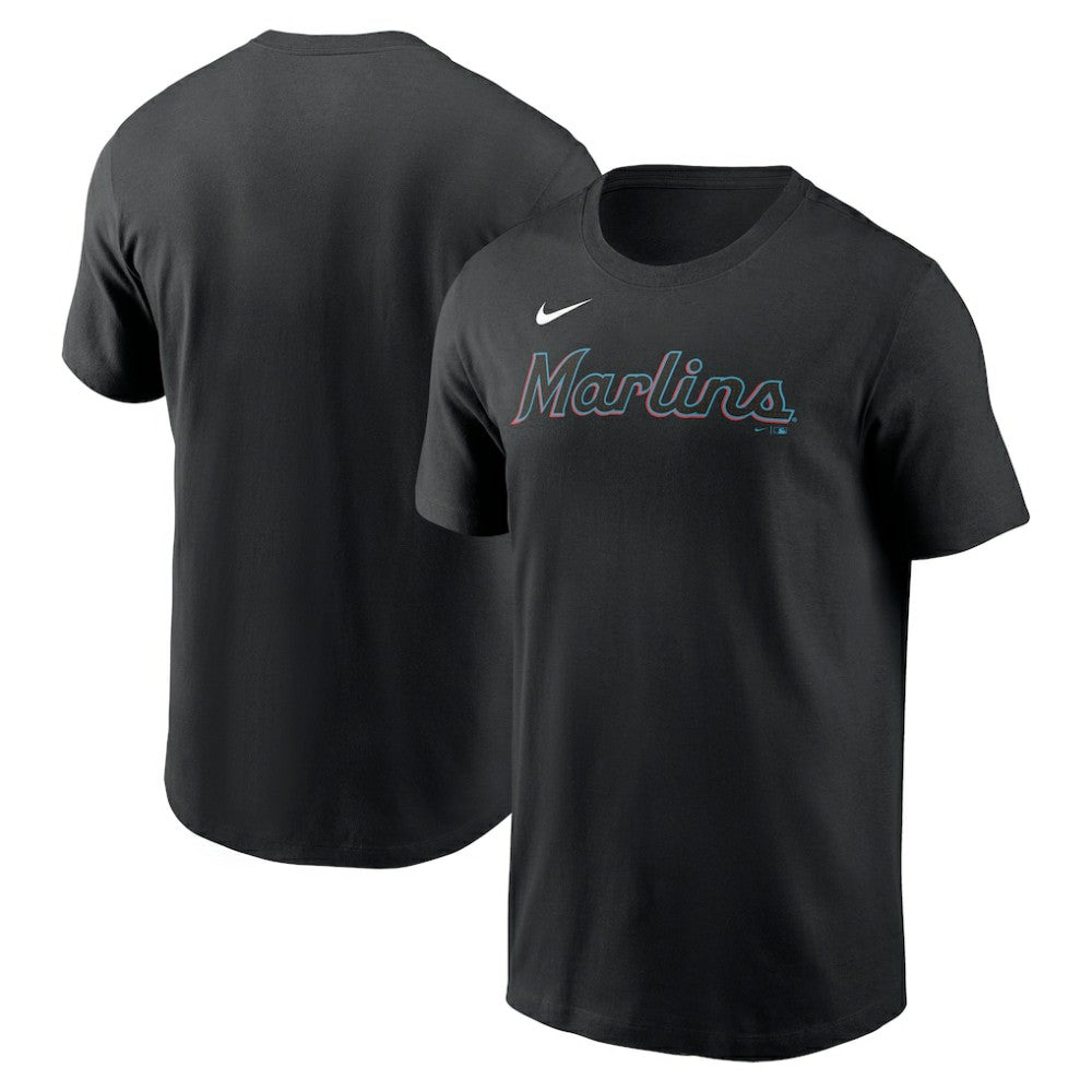 Miami Marlins Nike Fuse Wordmark T-Shirt | MLB New