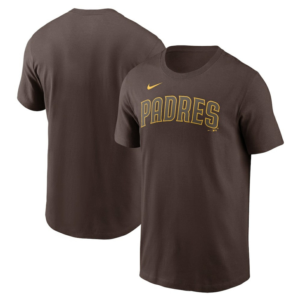 San Diego Padres Nike Fuse Wordmark T-Shirt | MLB Outlet