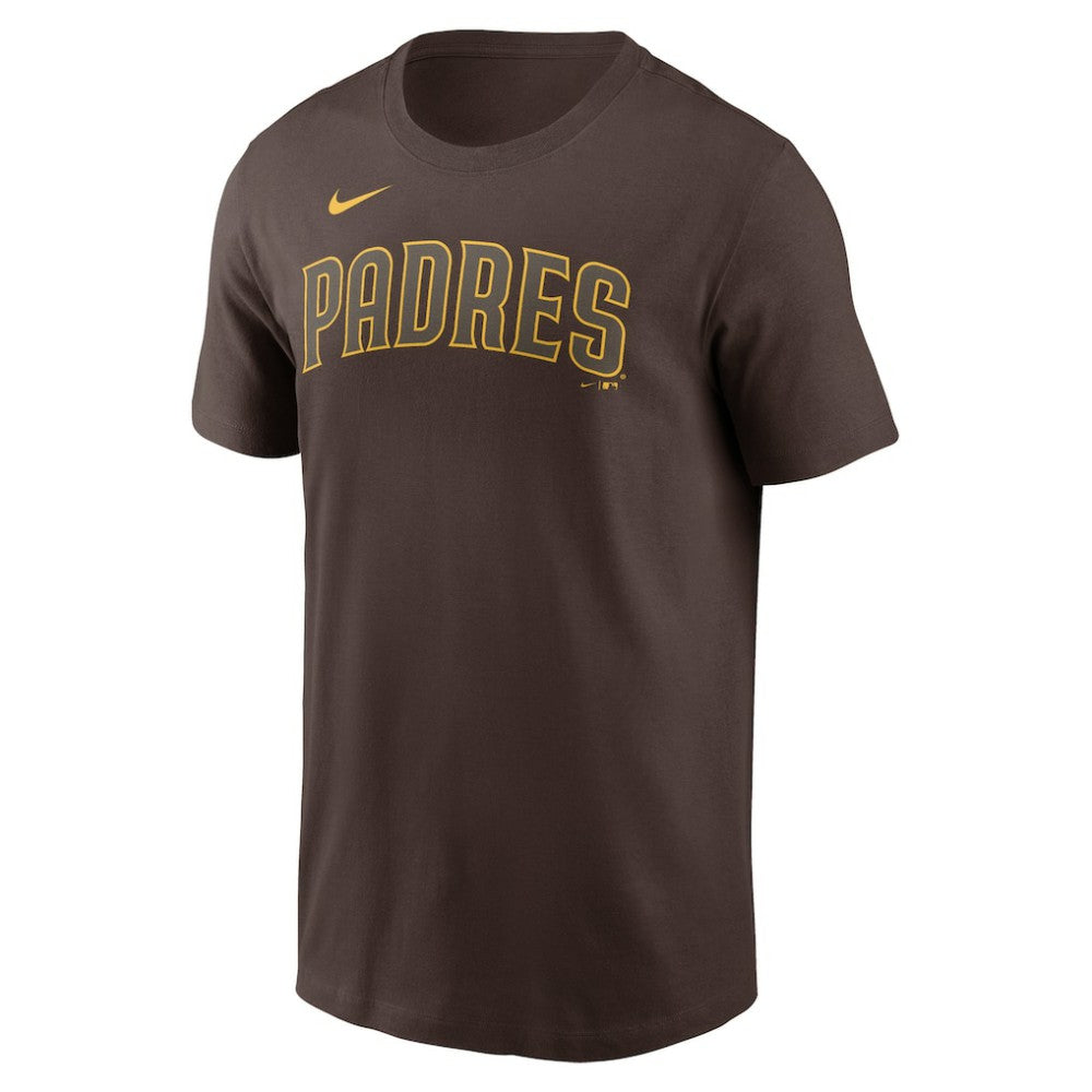 San Diego Padres Nike Fuse Wordmark T-Shirt | MLB Outlet