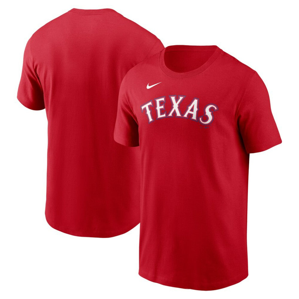 Texas Rangers Nike Fuse Wordmark T-Shirt | MLB On Sale