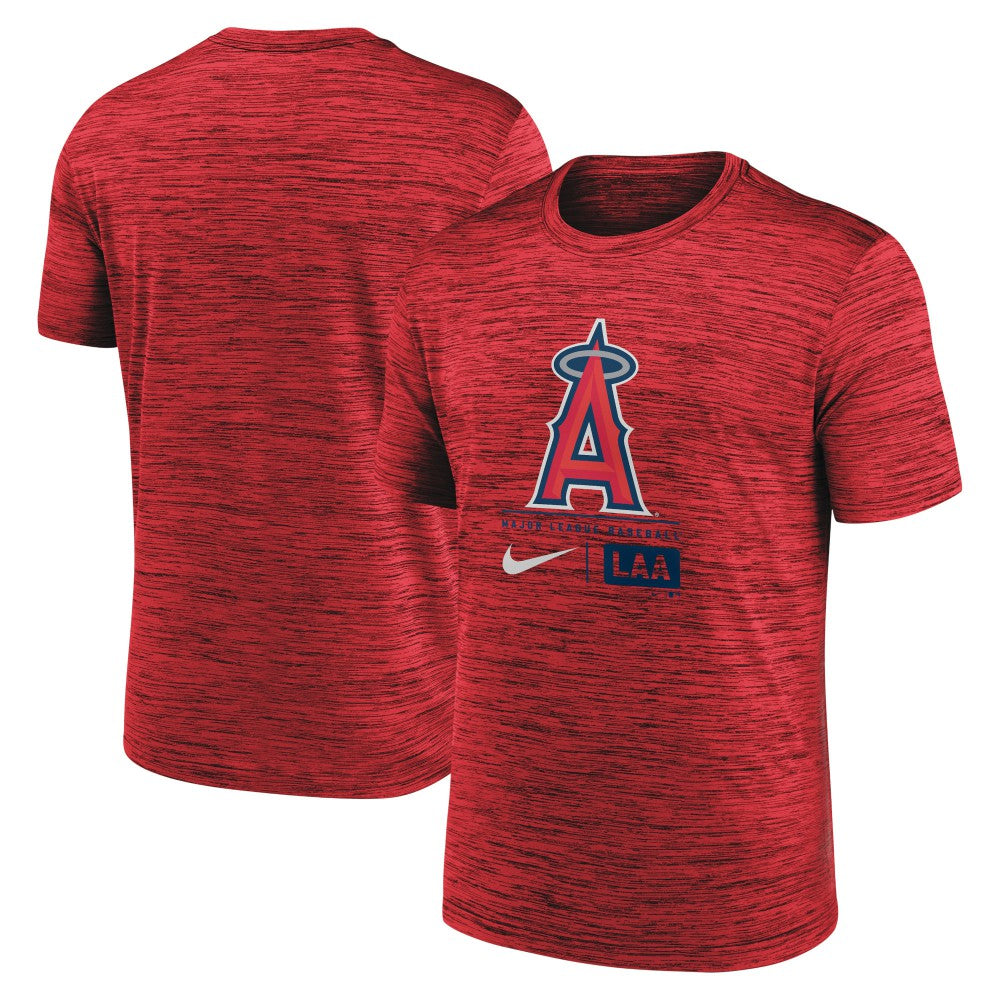 Los Angeles Angels Nike Large Logo Velocity T-Shirt | MLB Near me