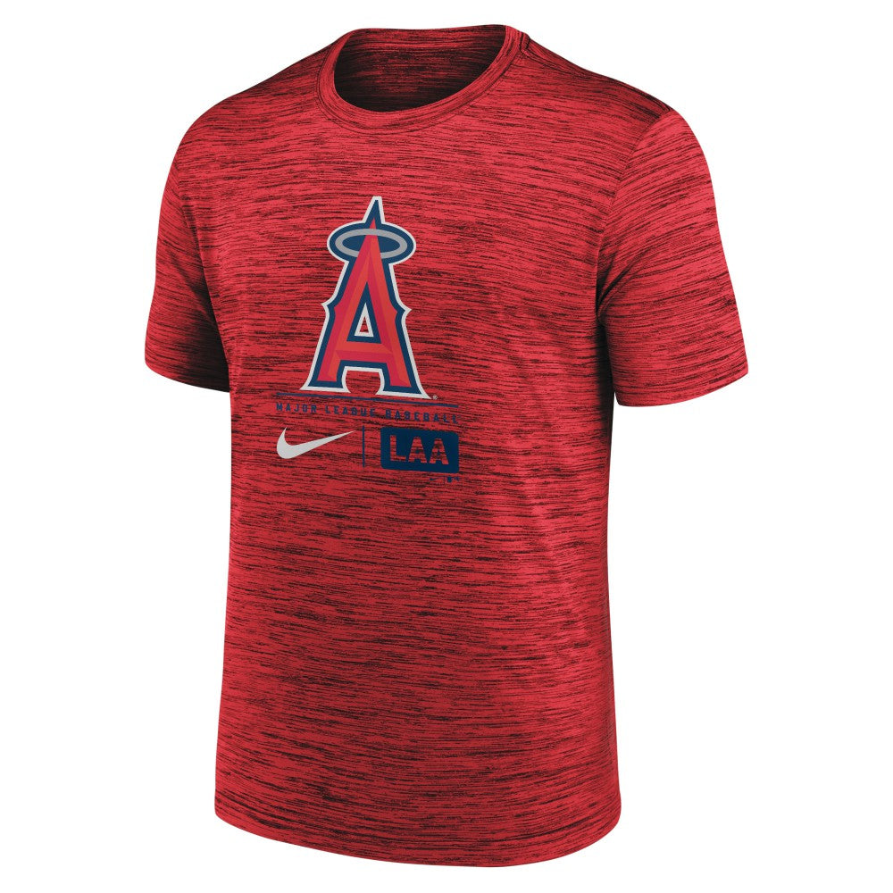 Los Angeles Angels Nike Large Logo Velocity T-Shirt | MLB Near me