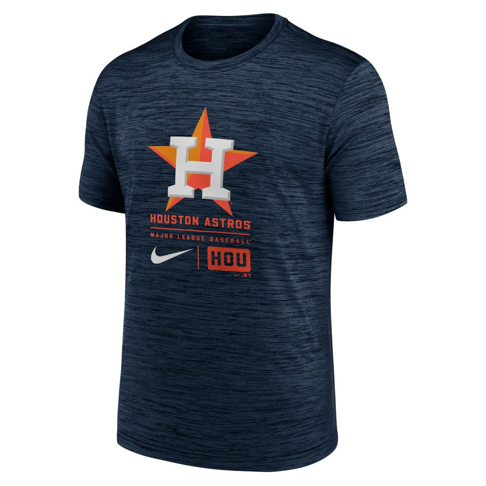 Houston Astros Nike Large Logo Velocity T-Shirt | MLB Discount