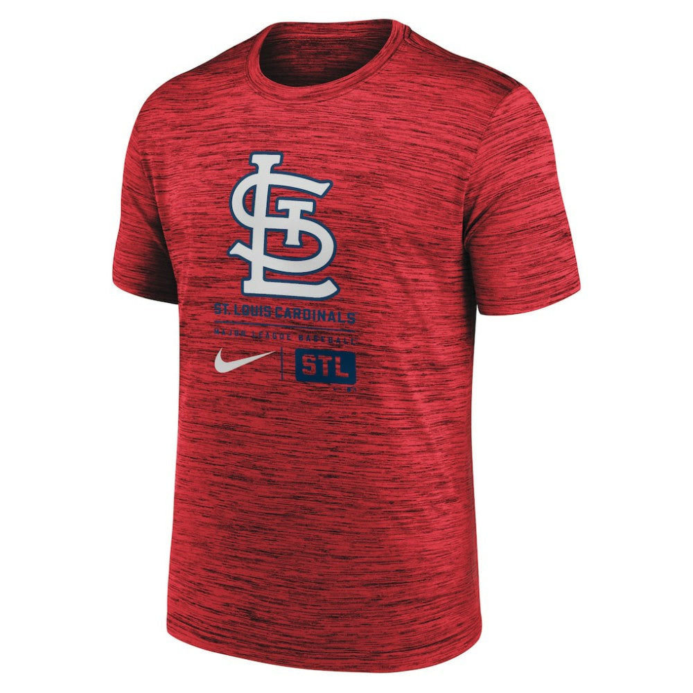 St. Louis Cardinals Nike Large Logo Velocity T-Shirt | MLB Online