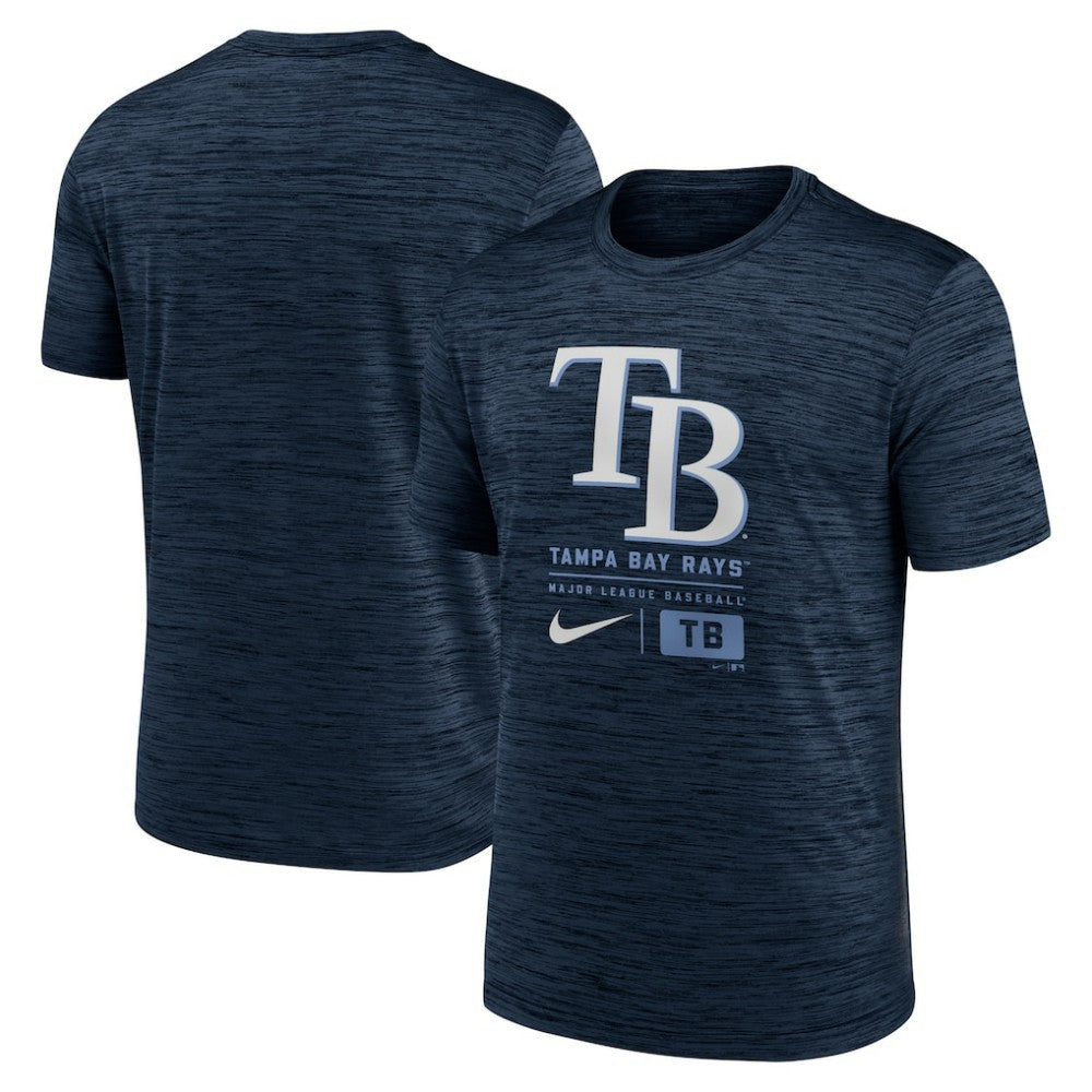Tampa Bay Rays Nike Large Logo Velocity T-Shirt | MLB Discount