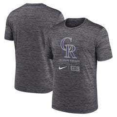 Colorado Rockies Nike Large Logo Velocity T-Shirt | MLB US