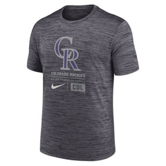 Colorado Rockies Nike Large Logo Velocity T-Shirt | MLB US