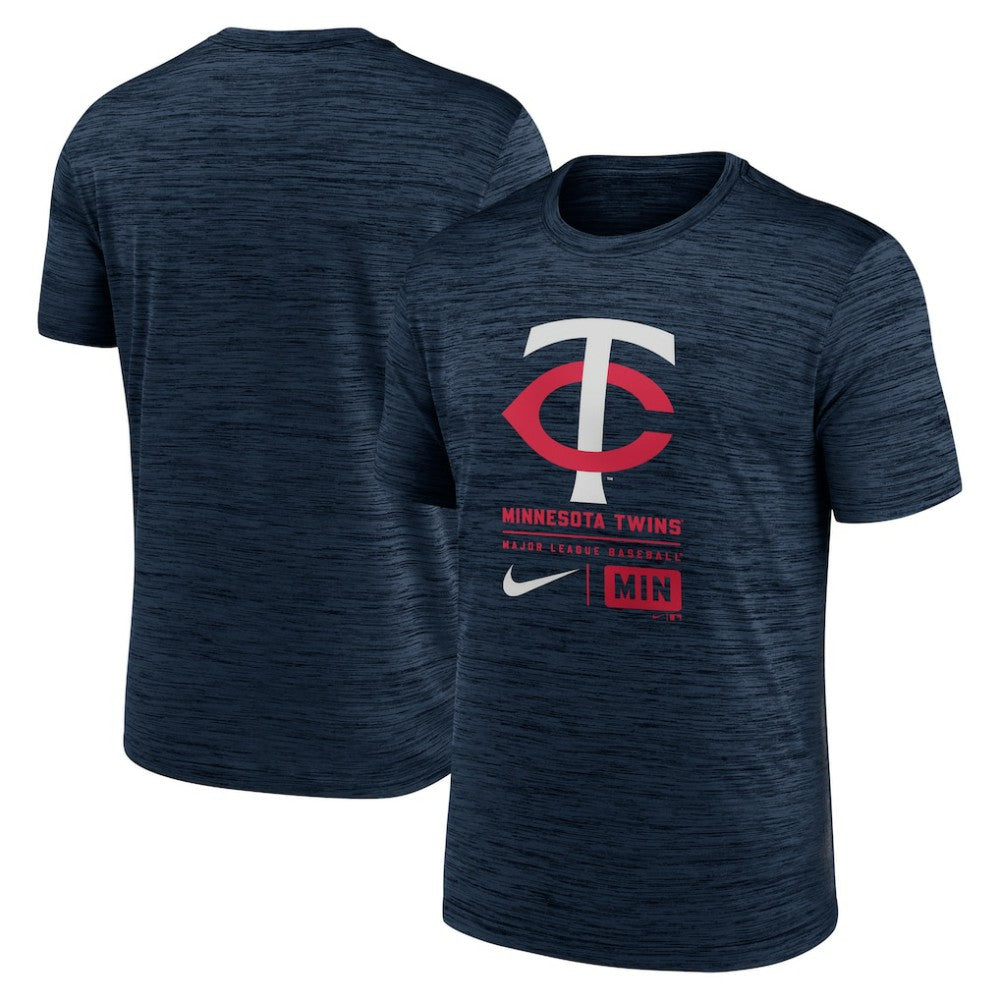 Minnesota Twins Nike Large Logo Velocity T-Shirt | MLB Sale