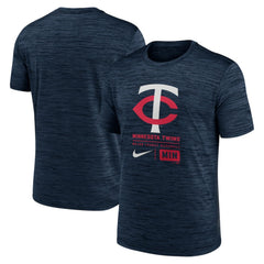 Minnesota Twins Nike Large Logo Velocity T-Shirt | MLB Sale