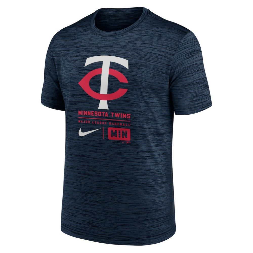 Minnesota Twins Nike Large Logo Velocity T-Shirt | MLB Sale