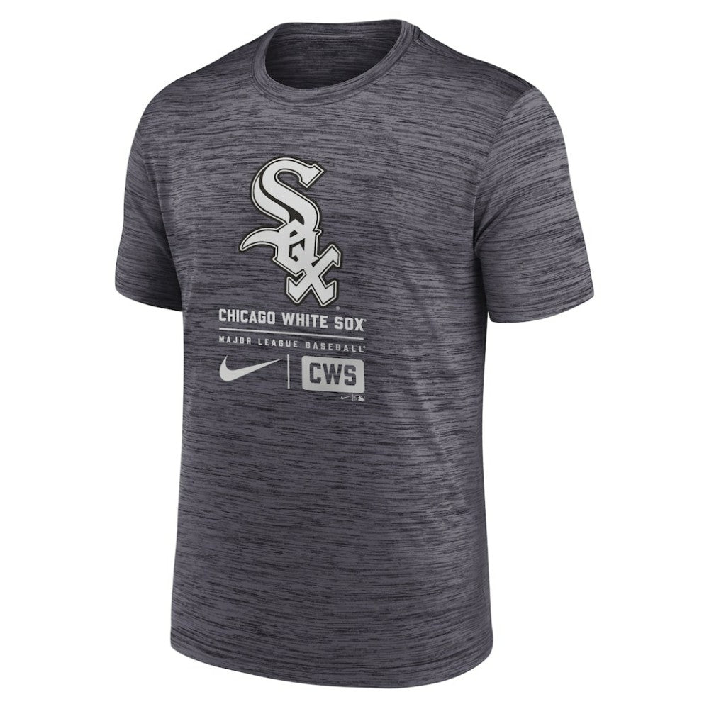 Chicago White Sox Nike Large Logo Velocity T-Shirt | MLB Outlet