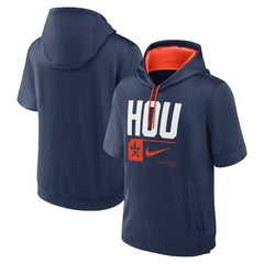Houston Astros Nike Tri Code Lockup Short Sleeve Pullover Hoodie | MLB For sale