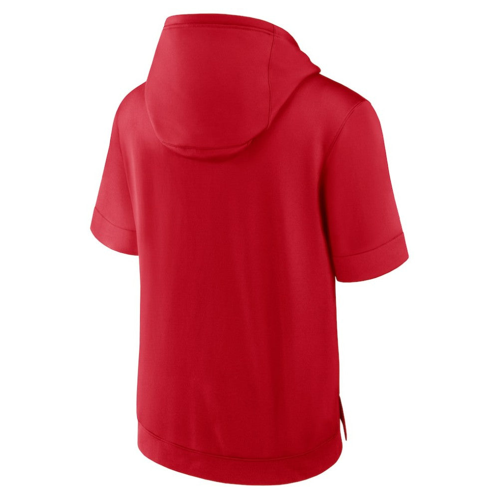 Los Angeles Angels Nike Tri Code Lockup Short Sleeve Pullover Hoodie | MLB US