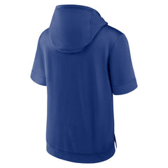 Chicago Cubs Nike Tri Code Lockup Short Sleeve Pullover Hoodie | MLB Discount