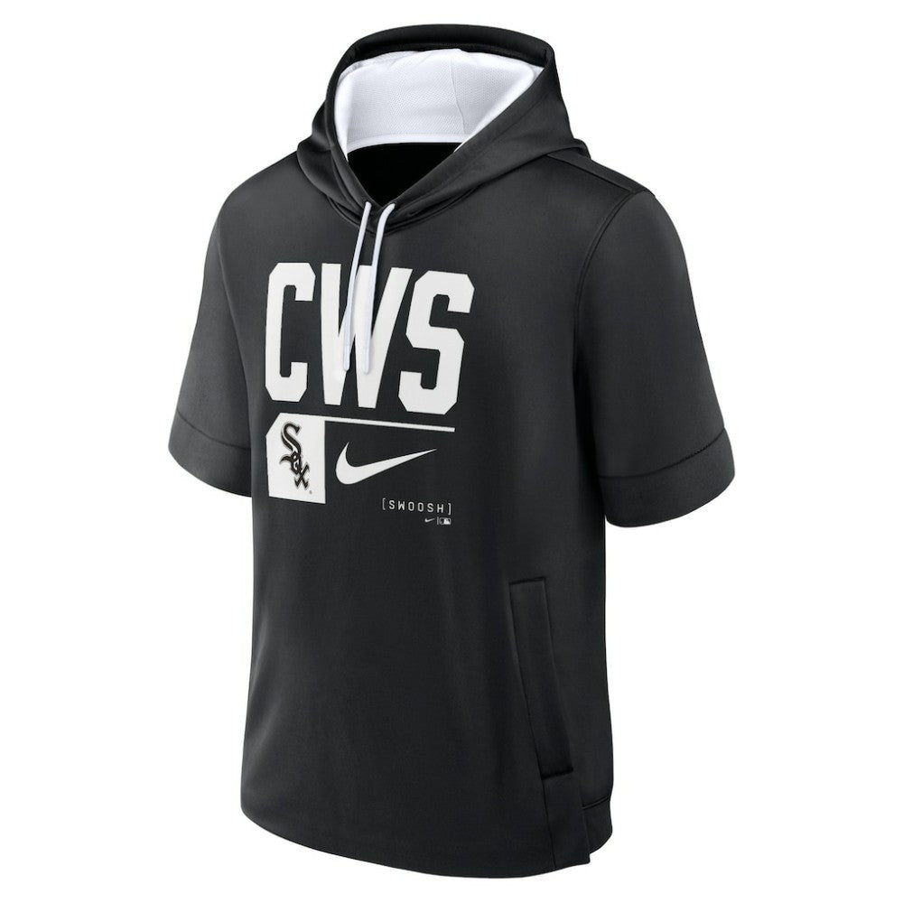 Chicago White Sox Nike Tri Code Lockup Short Sleeve Pullover Hoodie | MLB Discount