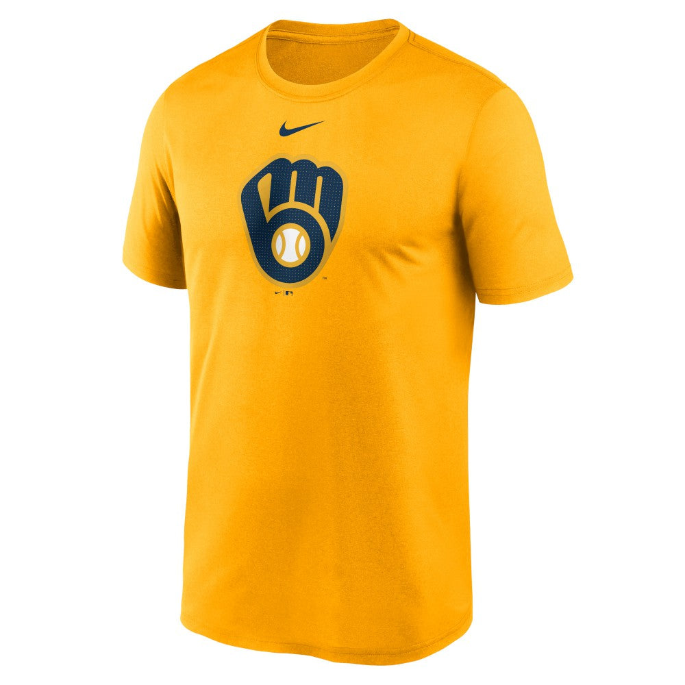 Milwaukee Brewers Nike Legend Fuse Large Logo Dri-FIT T-Shirt | MLB US