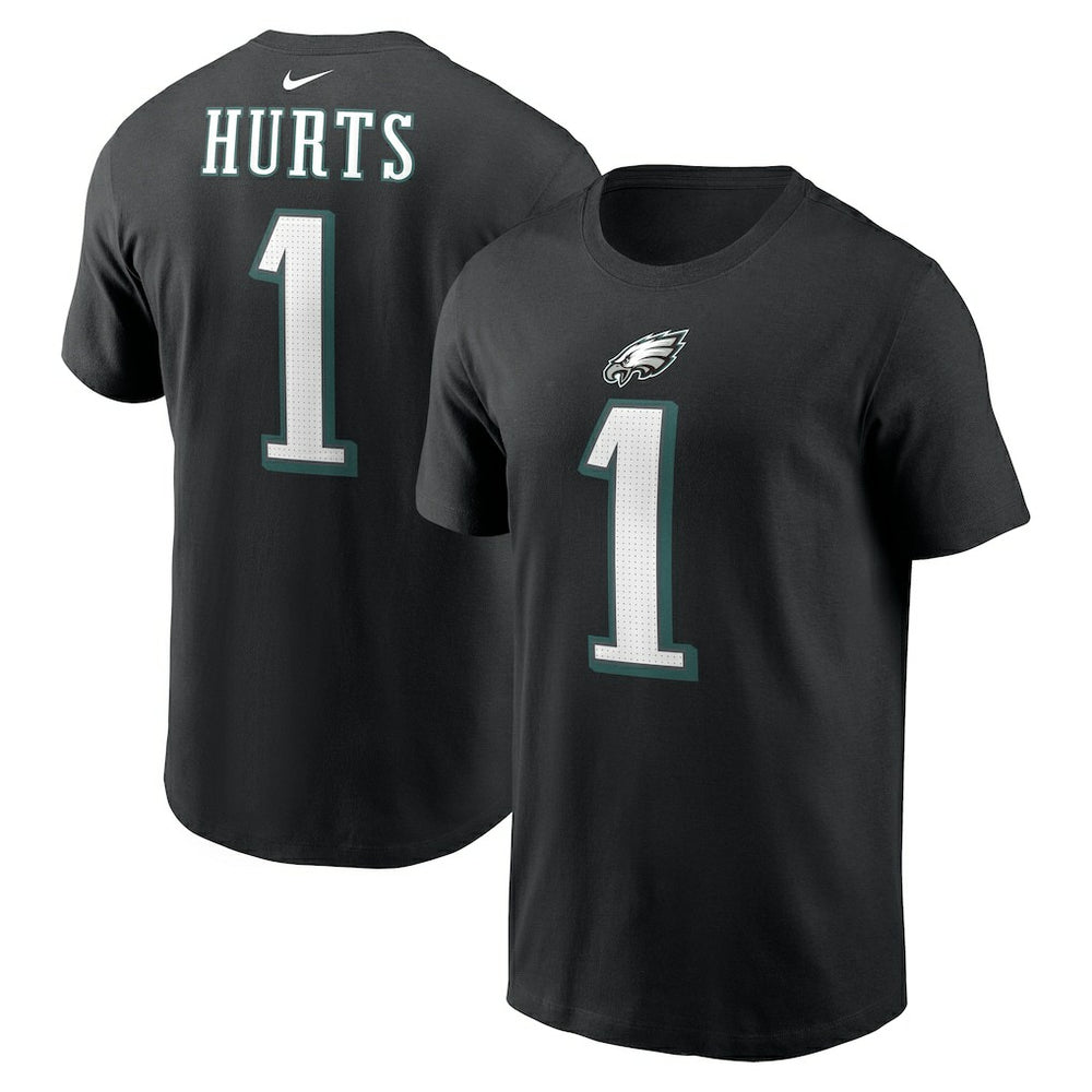 Philadelphia Eagles Nike Jalen Hurts  Player Name & Number T-Shirt