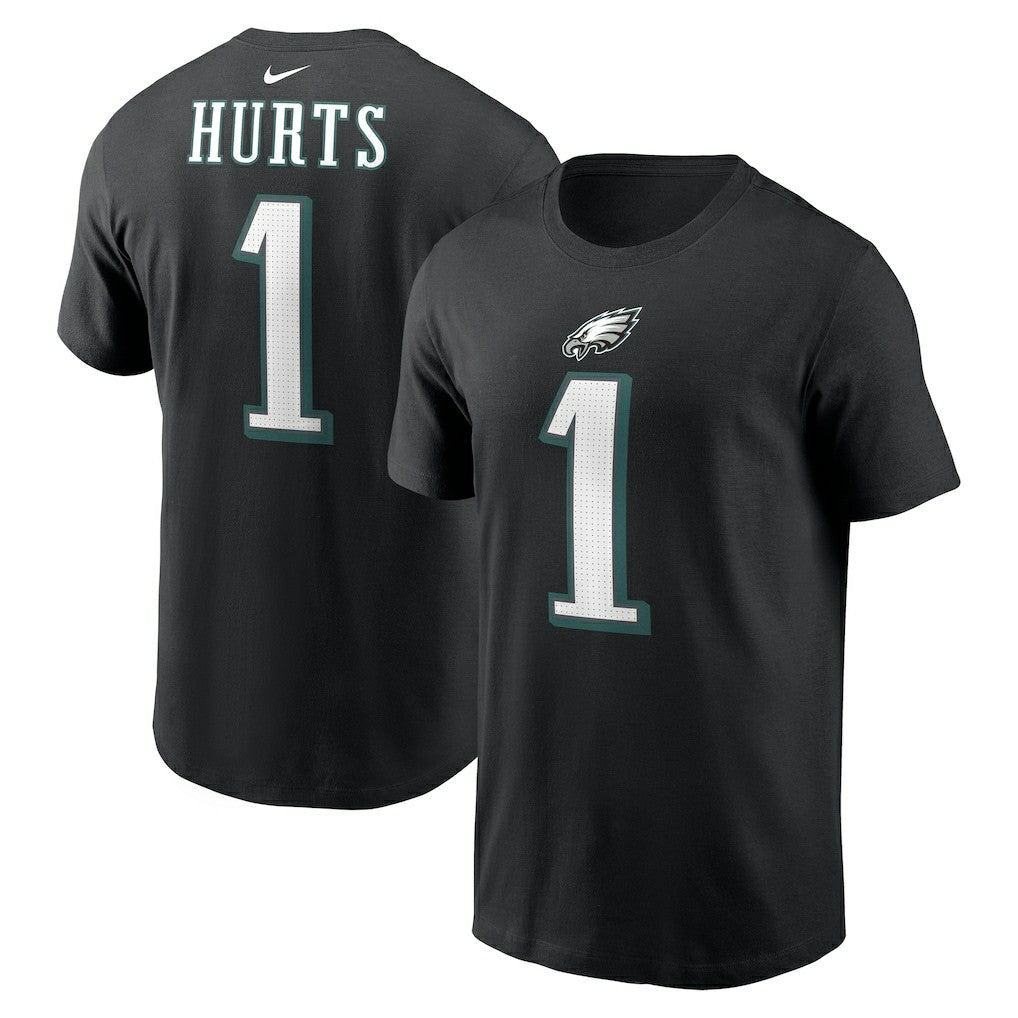 Philadelphia Eagles Nike Jalen Hurts  Player Name & Number T-Shirt