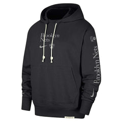 Brooklyn Nets Authentic Performance Pullover Hoodie New