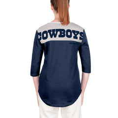 Dallas Cowboys New Era Women's 3/4 Sleeve T-Shirt