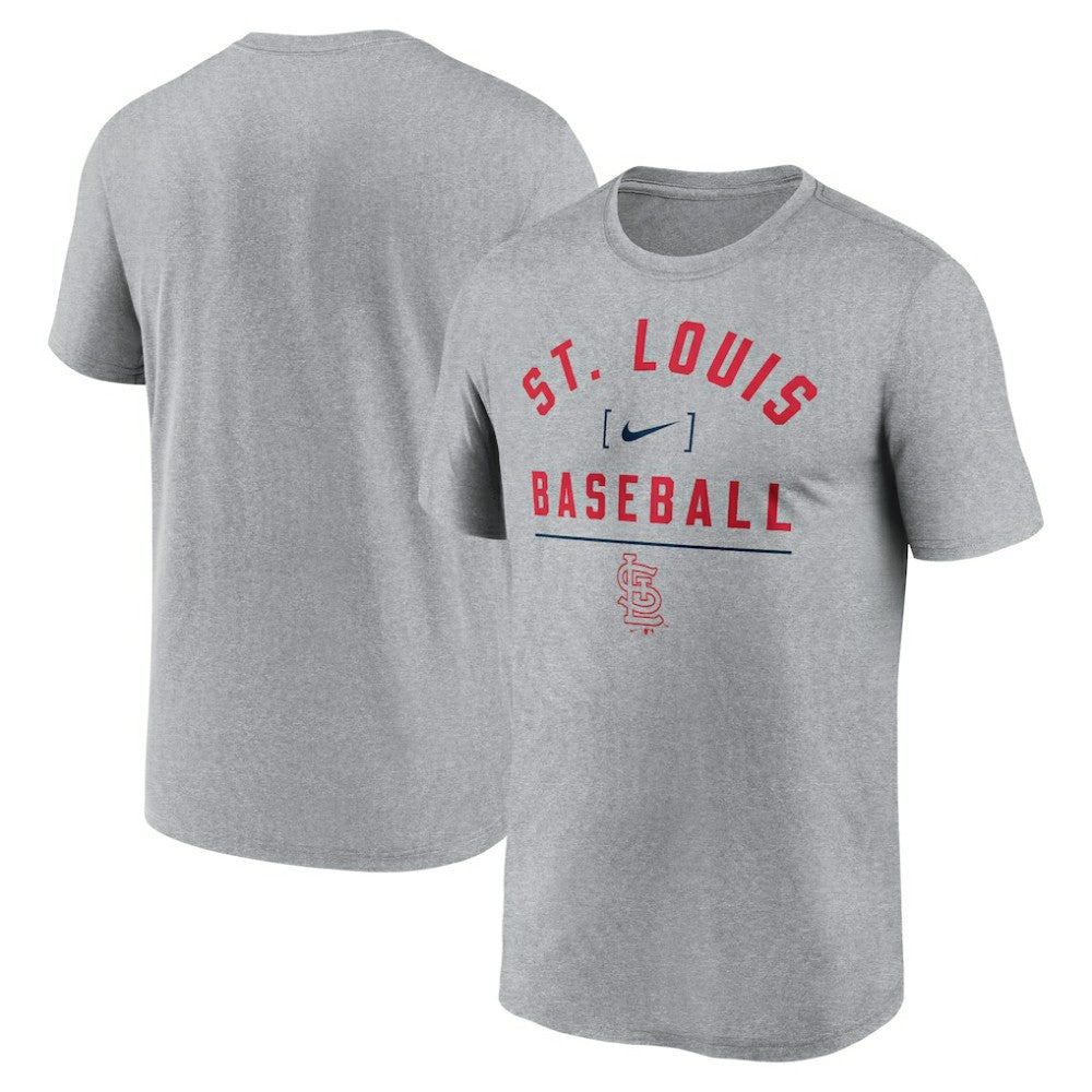 St. Louis Cardinals Nike Arch Baseball Stack Performance T-Shirt | MLB US