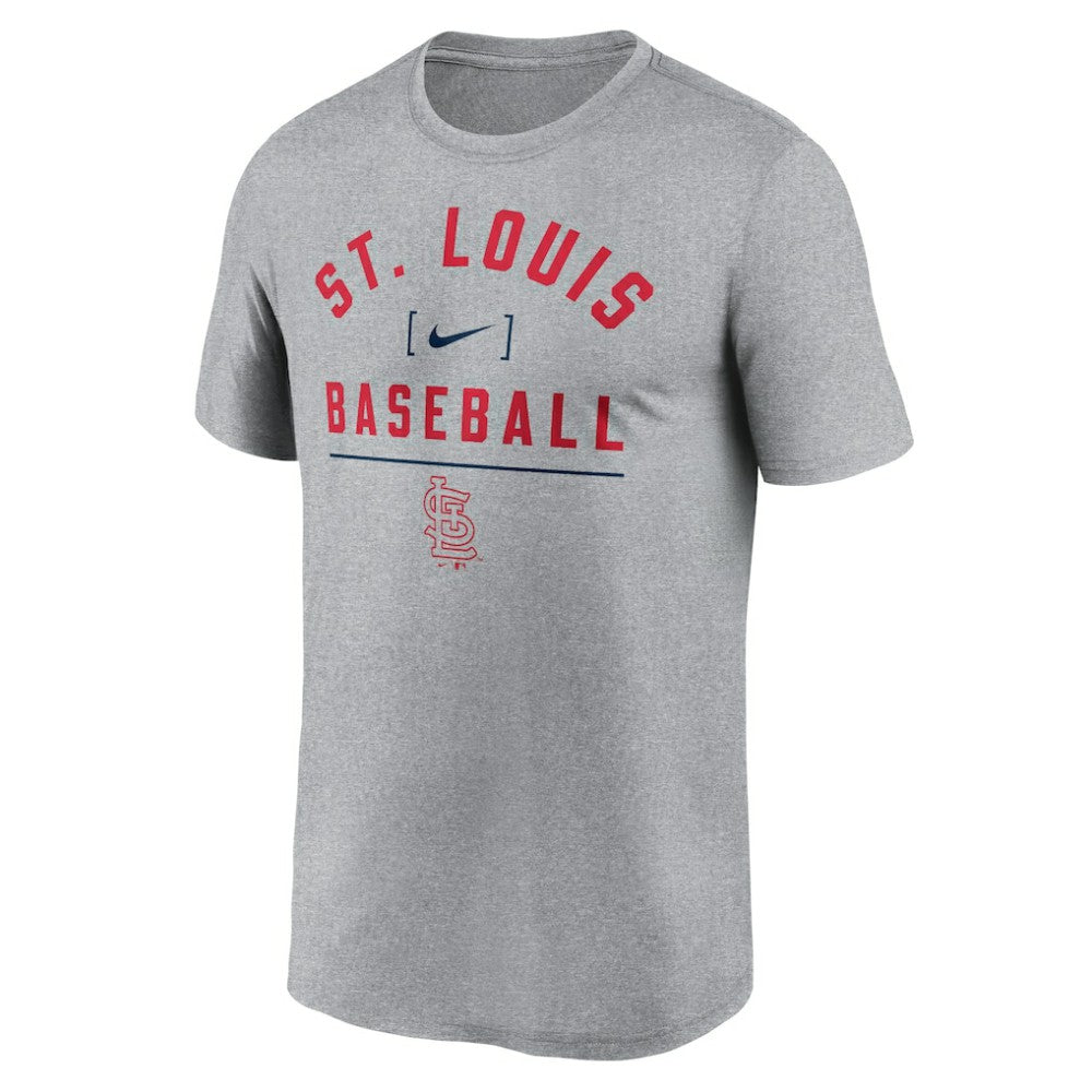 St. Louis Cardinals Nike Arch Baseball Stack Performance T-Shirt | MLB US