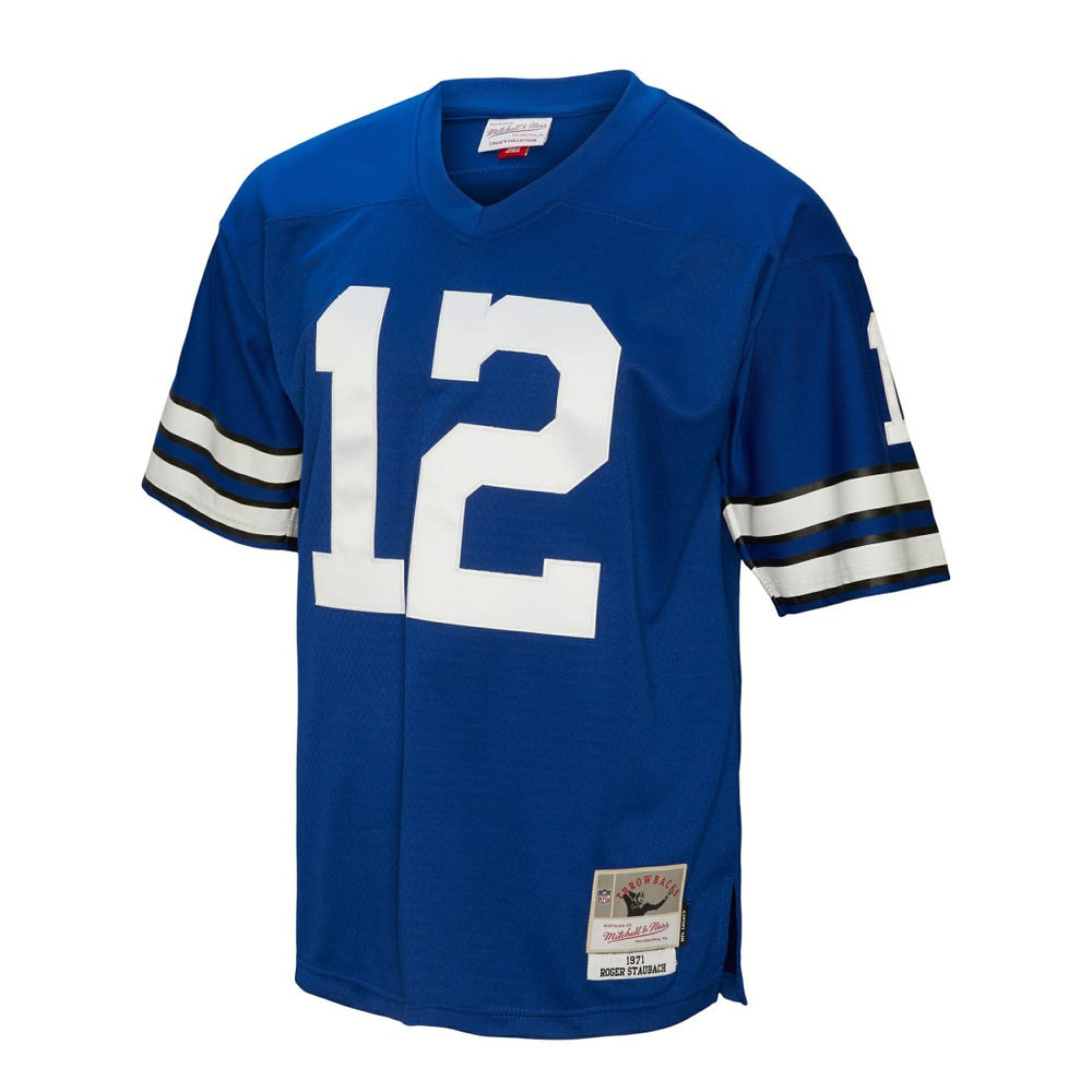 Dallas Cowboys Mitchell & Ness Roger Staubach  Big & Tall 1971 Legacy Retired Player Jersey