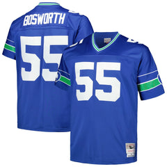 Seattle Seahawks Mitchell & Ness Brian Bosworth  Big & Tall 1987 Legacy Retired Player Jersey