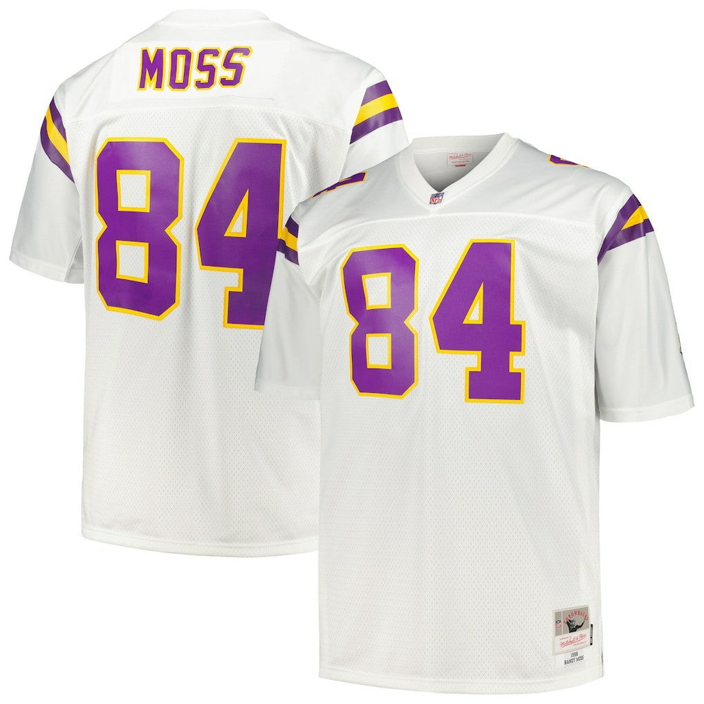 Minnesota Vikings Mitchell & Ness Randy Moss  Big & Tall 1998 Legacy Retired Player Jersey
