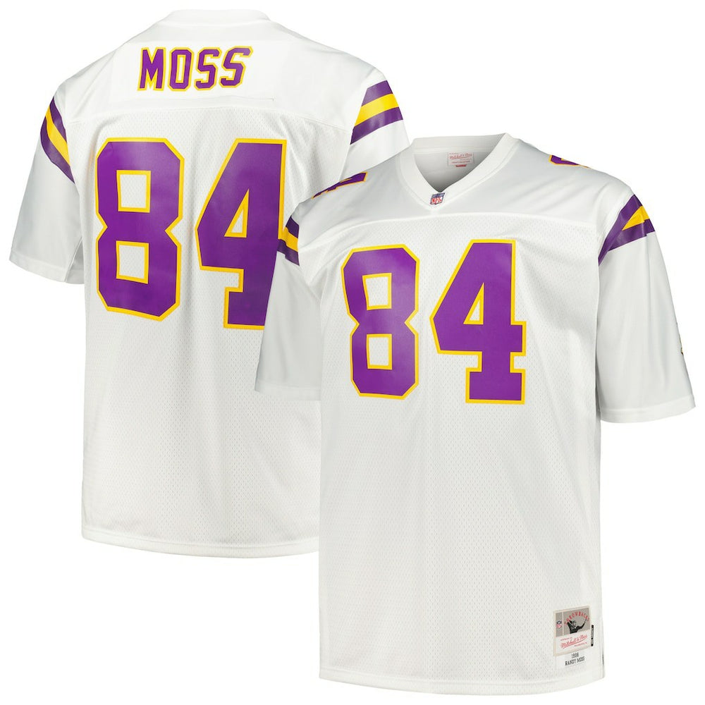 Minnesota Vikings Mitchell & Ness Randy Moss  Big & Tall 1998 Legacy Retired Player Jersey