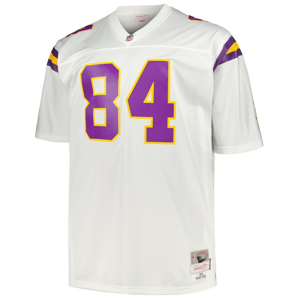 Minnesota Vikings Mitchell & Ness Randy Moss  Big & Tall 1998 Legacy Retired Player Jersey