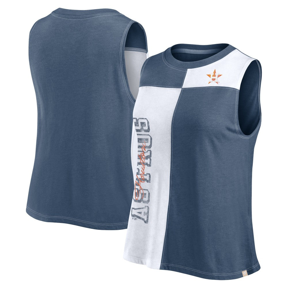 Houston Astros Fanatics Women's Color-Block Tank Top | MLB On Sale