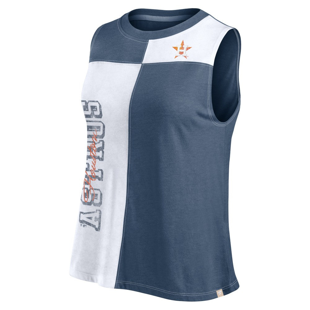 Houston Astros Fanatics Women's Color-Block Tank Top | MLB On Sale
