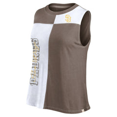 San Diego Padres Fanatics Women's Color-Block Tank Top | MLB Shop