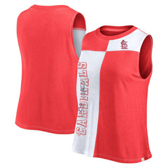St. Louis Cardinals Fanatics Women's Color-Block Tank Top | MLB US
