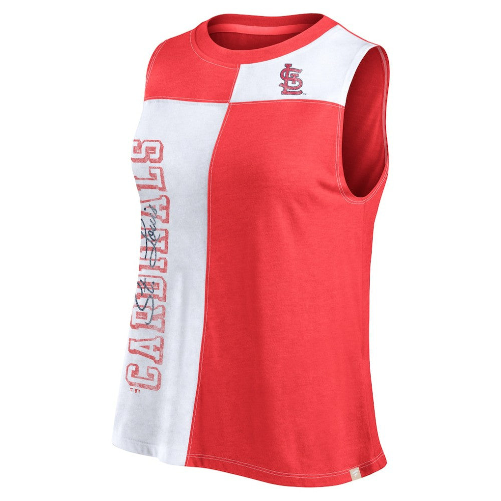 St. Louis Cardinals Fanatics Women's Color-Block Tank Top | MLB US