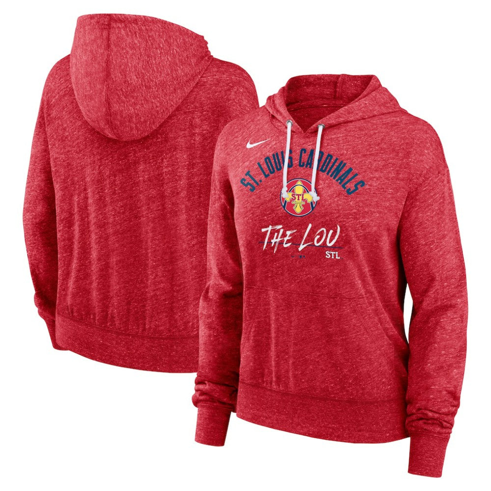 St. Louis Cardinals Nike City Connect Gym Vintage Hoodie | MLB Shop