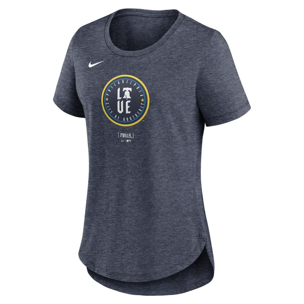 Philadelphia Phillies Nike Women's 2024 City Connect Tri-Blend T-Shirt | MLB Outlet