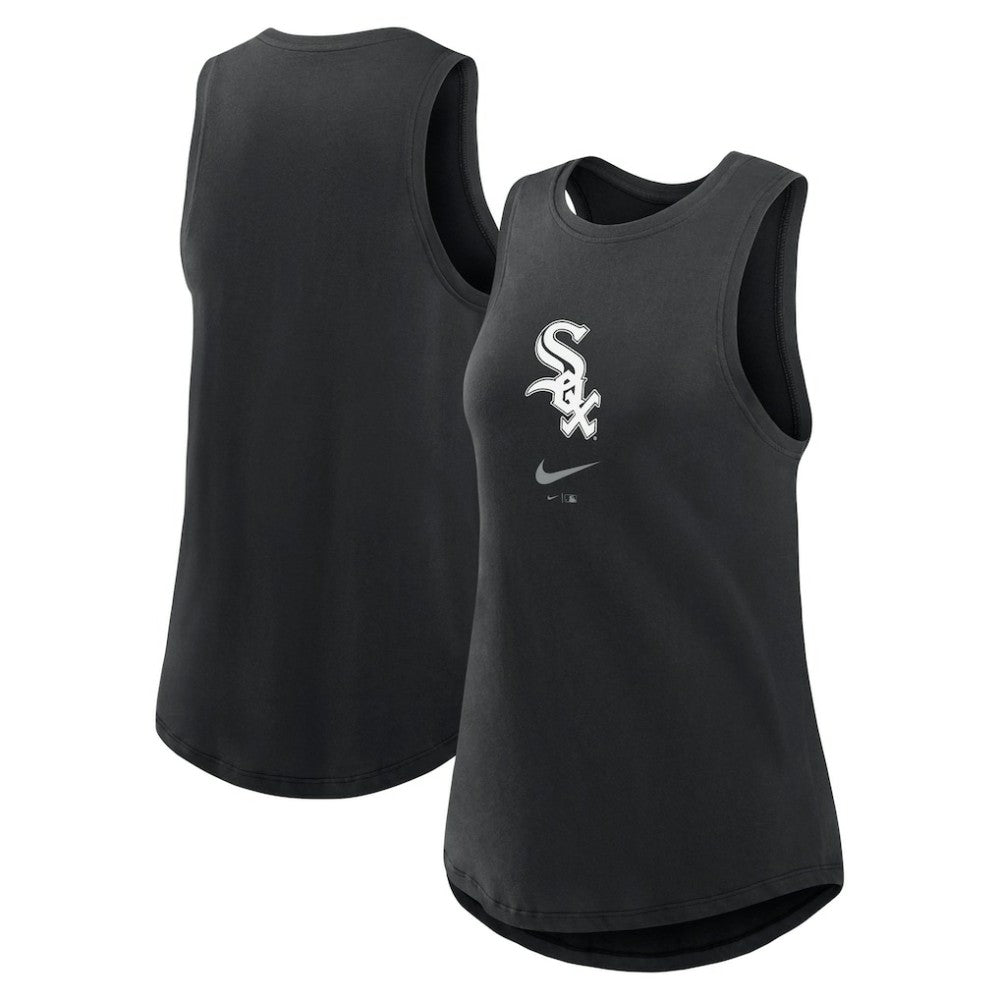 Chicago White Sox Nike Women's Legacy Icon High Neck Dri-FIT Tank Top | MLB For sale