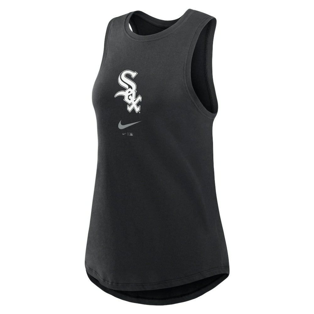 Chicago White Sox Nike Women's Legacy Icon High Neck Dri-FIT Tank Top | MLB For sale