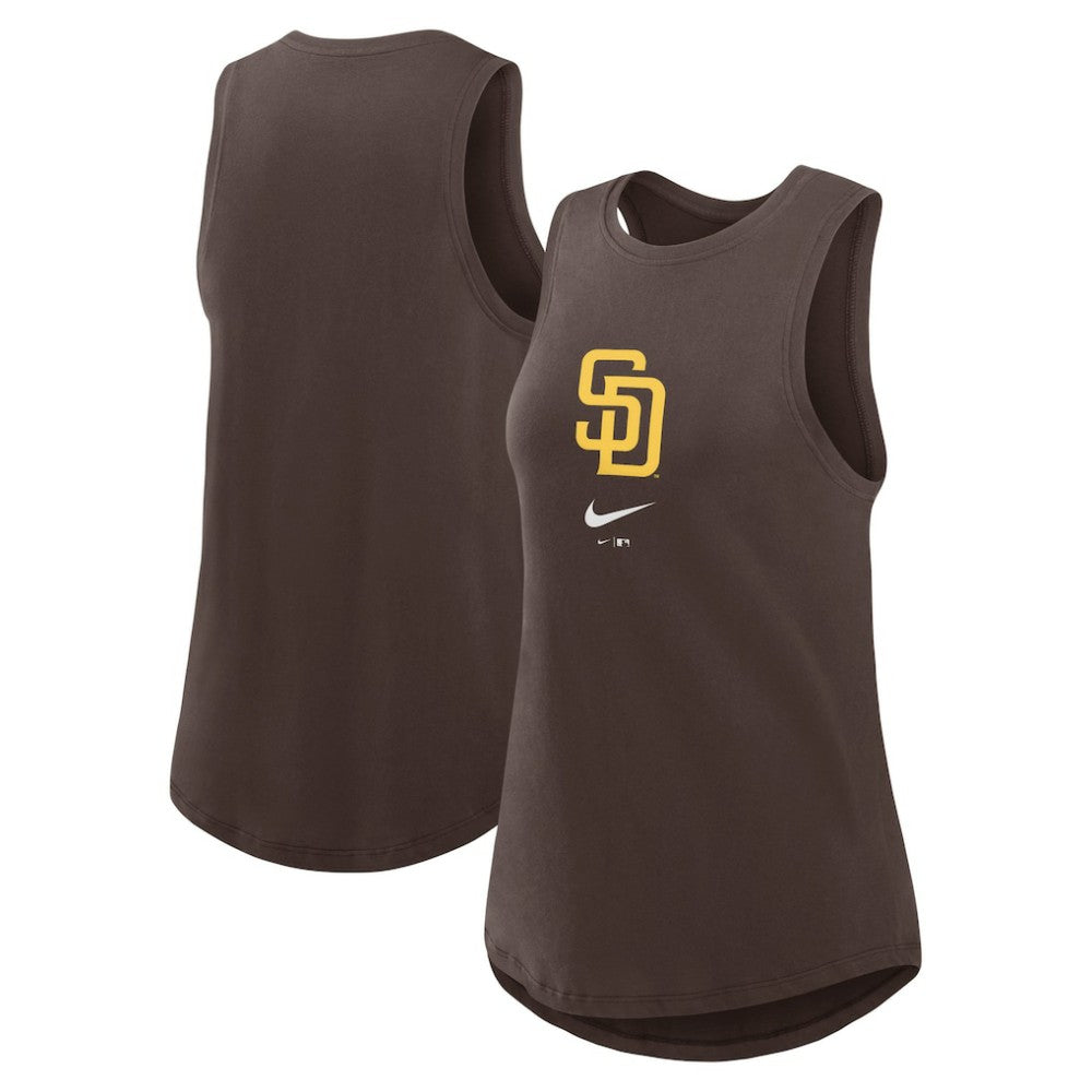 San Diego Padres Nike Women's Legacy Icon High Neck Dri-FIT Tank Top | MLB For sale