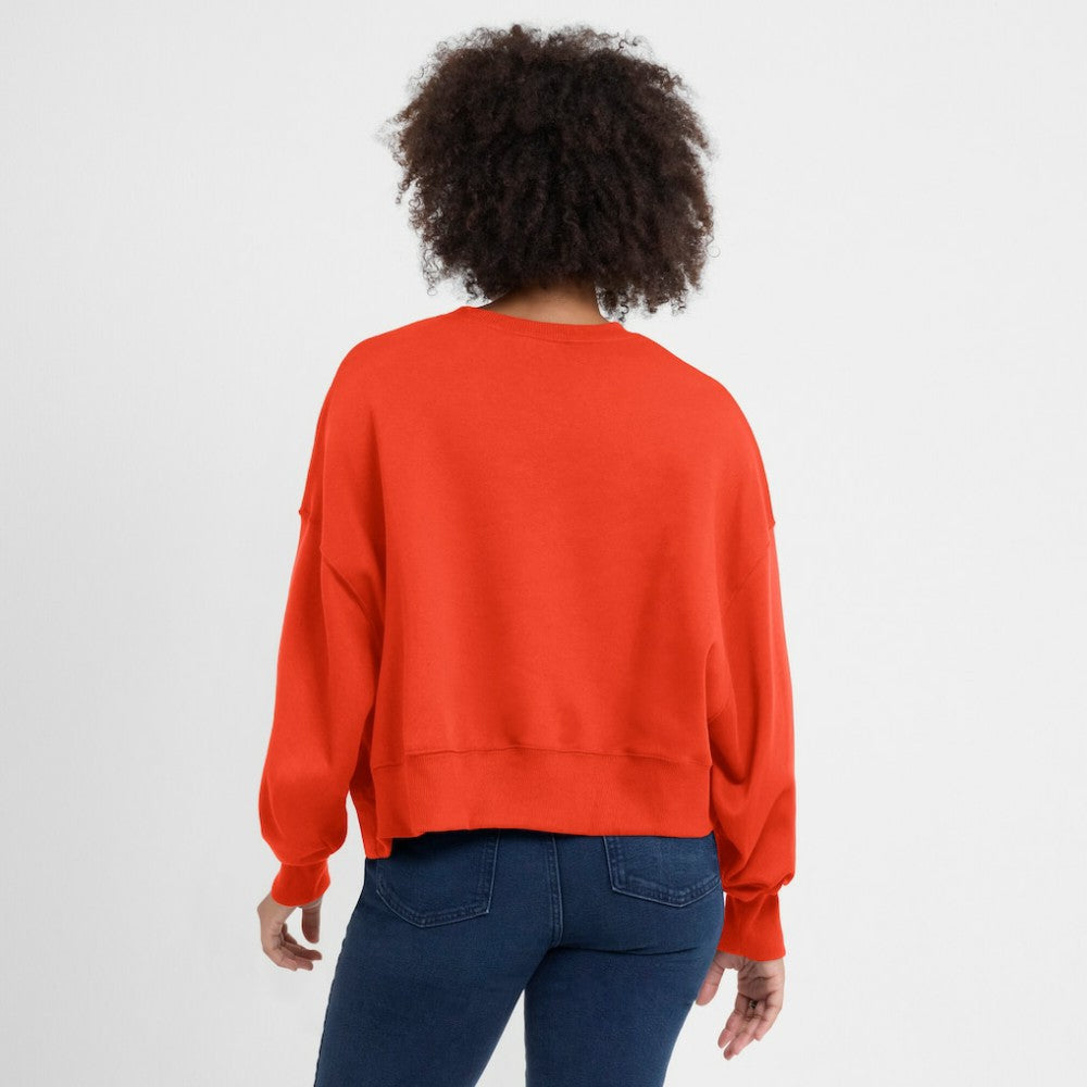 Houston Astros Nike Women's Oversized Cropped Pullover Sweatshirt | MLB On Sale
