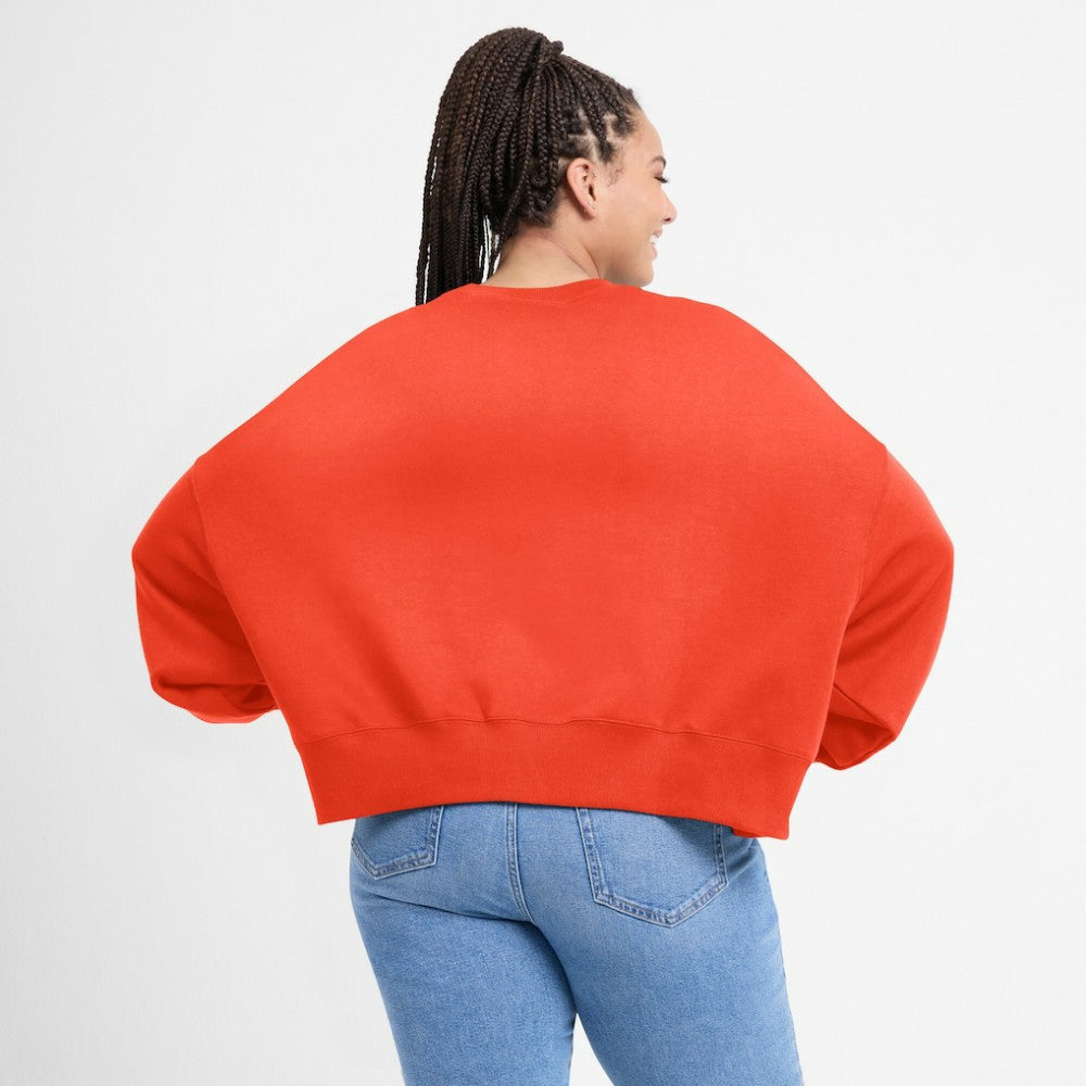 Houston Astros Nike Women's Oversized Cropped Pullover Sweatshirt | MLB On Sale