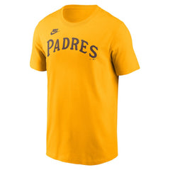 San Diego Padres Nike Cooperstown Collection Wordmark T-Shirt | MLB For sale