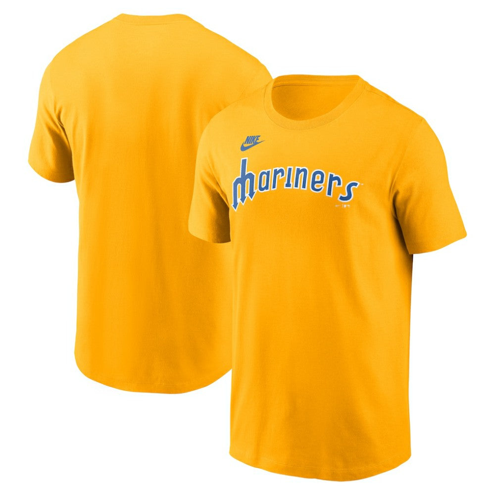Seattle Mariners Nike Cooperstown Collection Wordmark T-Shirt | MLB US