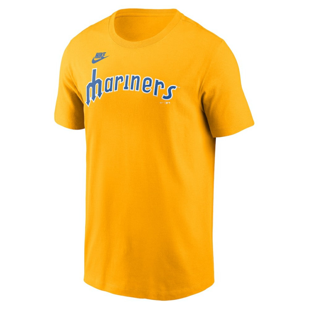 Seattle Mariners Nike Cooperstown Collection Wordmark T-Shirt | MLB US