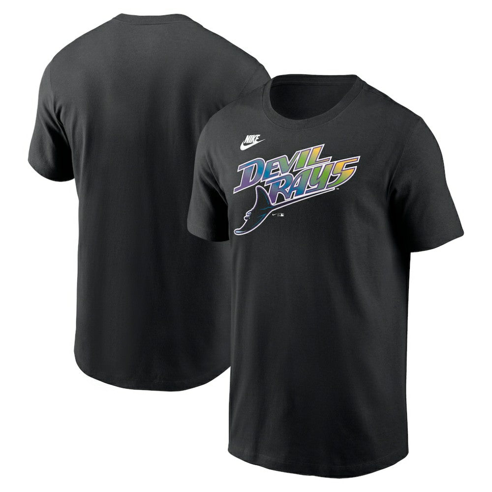 Tampa Bay Rays Nike Cooperstown Collection Wordmark T-Shirt | MLB Outlet