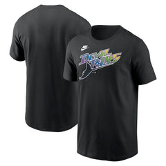Tampa Bay Rays Nike Cooperstown Collection Wordmark T-Shirt | MLB Outlet