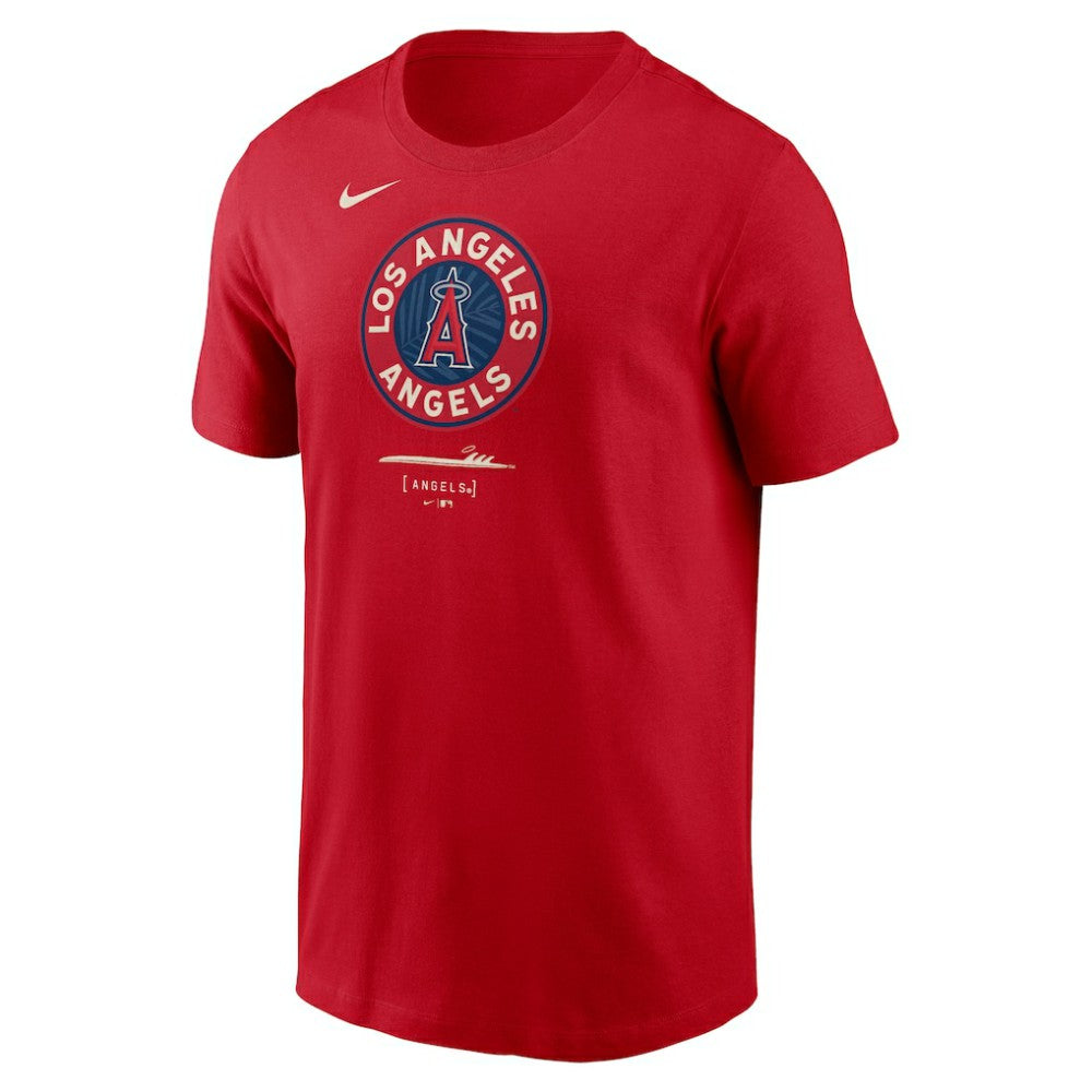 Los Angeles Angels Nike City Connect Large Logo T-Shirt | MLB Outlet