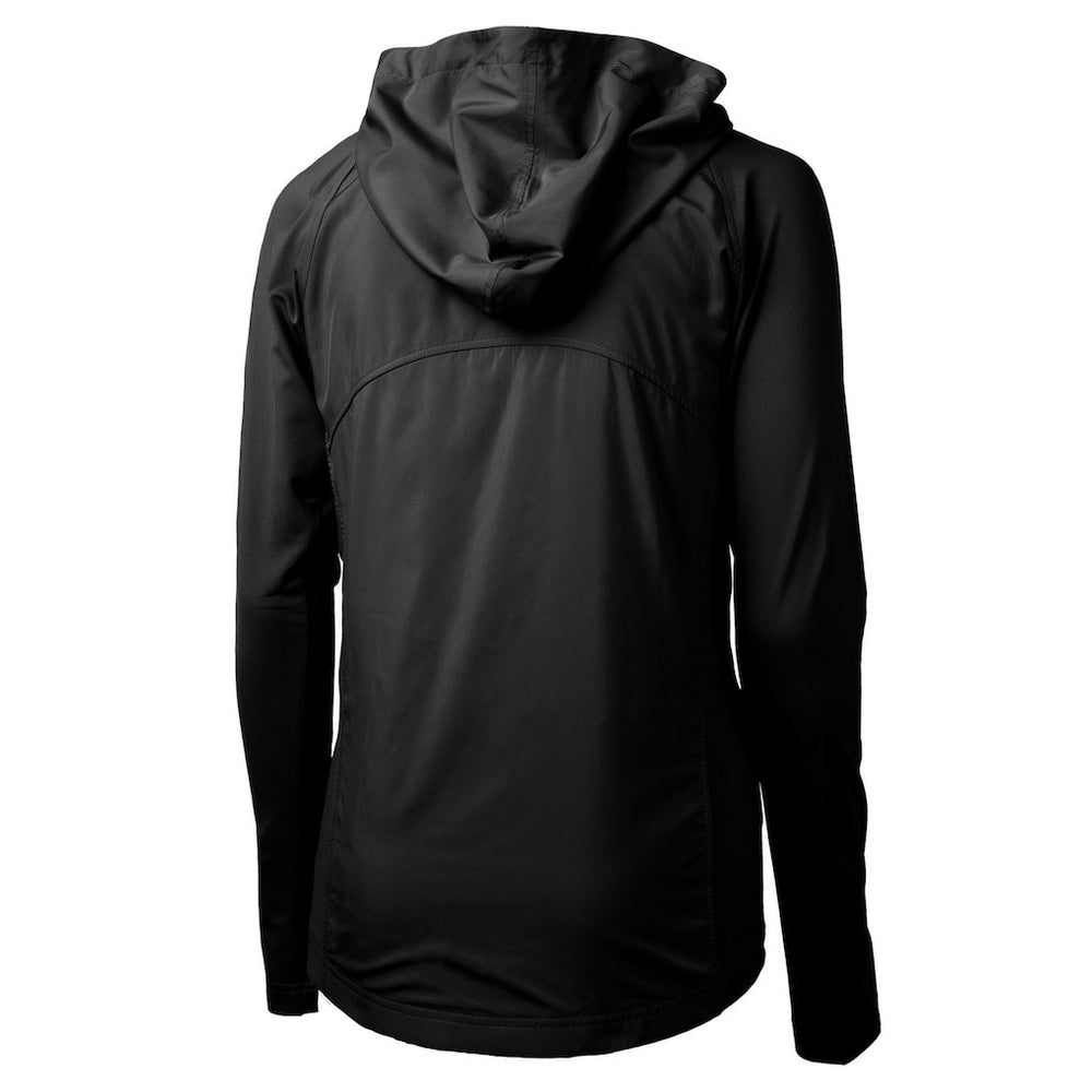 Philadelphia Eagles  Cutter & Buck Women's Gridiron Classics Logo Adapt Eco Knit Hybrid Recycled Full-Zip Hoodie